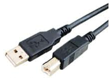USB 1.1/2.0 A male to B male