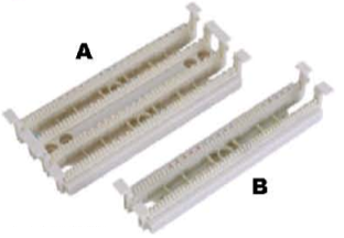 110 type 100/50 Pairs termination kits W/O legs