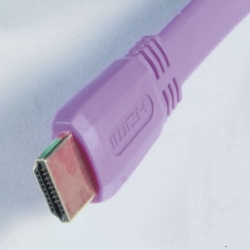 HDMI Flat Cable Purple