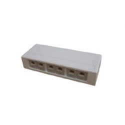 6 ports suurface mount box