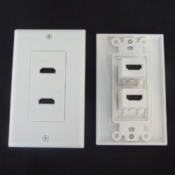 HDMI Component Wall Plates