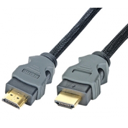 HDMI Cable With Double Color & Nylon Net
