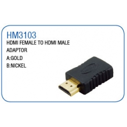 HDMI FEMALE TO HDMI MALE ADAPTOR