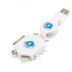 Multifunctional Retractable USB cable for