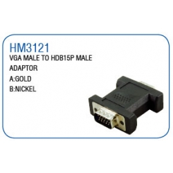 VGA MALE TO HDB15P MALE ADAPTOR