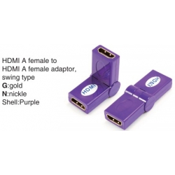 TR-13-007-7 HDMI A female to HDMI A female adaptor,swing type