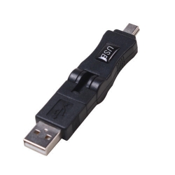 USB AM to Mini 5P 270 Degree Adapter