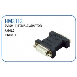 DVI(24+1)FEMALE ADAPTOR