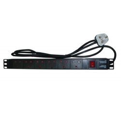 6 WAY PDU FOR UK STYLE