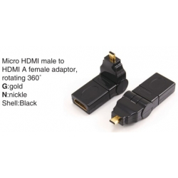 TR-11-002 HDMI A male to HDMI A female adaptor,swing type