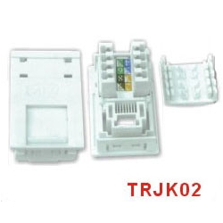 CAT.5E RJ45 Socket Dual IDC Block