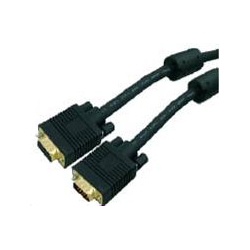 MOULDED HD 15PIN PLUG TO HD 15PIN JACK