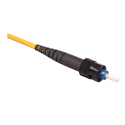 Single Mode ST Connector on 2mm Jacketed Fiber