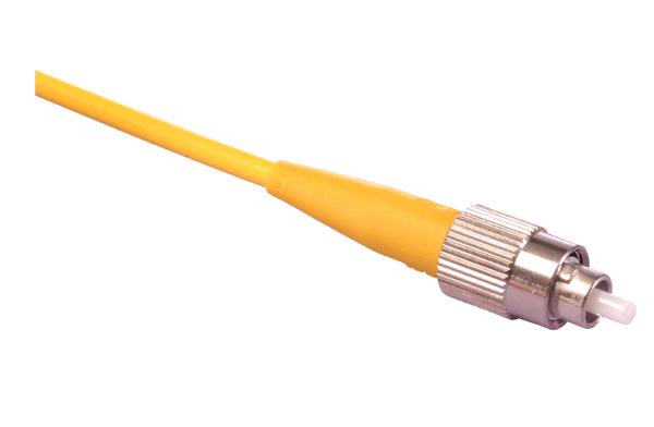 Single Mode FC connector on 3mm jacketed fiber