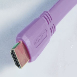 HDMI Flat Cable Purple