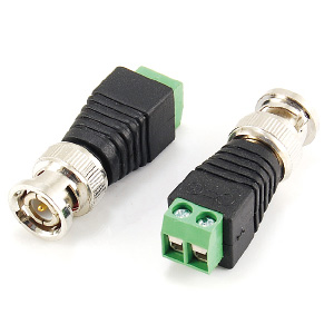 BNC plug, with terminal