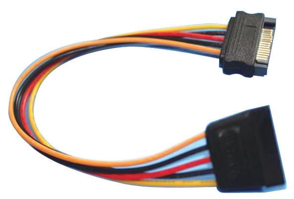 SATA 15Pin M/F Extension Cable