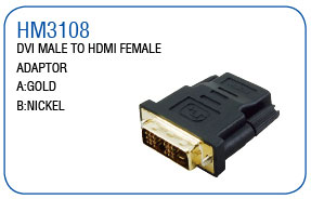 DIV MALE TO HDMI FEMALE ADAPTOR