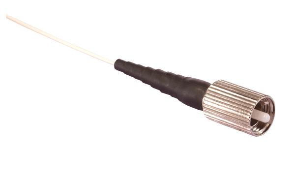 Single Mode D4 connector on 900 micron buffered fiber