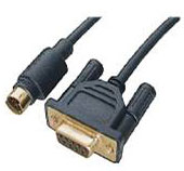 DB9F To Mini Din 6M Cable
