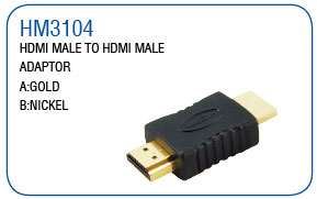 HDMI MALE TO HDMI MALE ADAPTOR