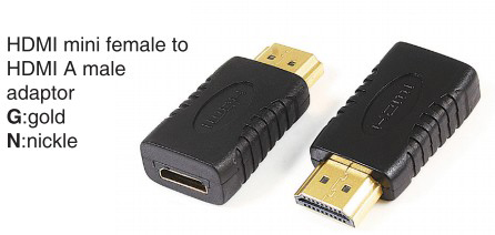 TR-10-P-004 HDMI A male to HDMI A male adaptor