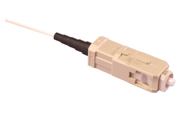 Multimode SC Connector on 900 micron buffered fiber