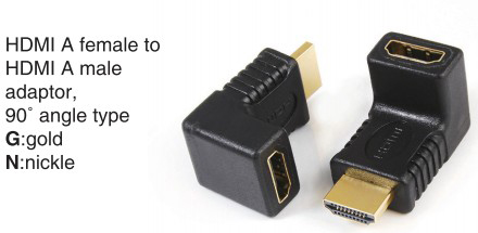 TR-10-P-016 HDMI A male to HDMI A male adaptor