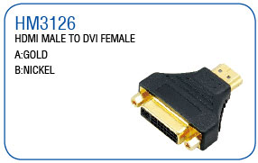 HDMI MALE TO DVI FEMALE