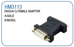 DVI(24+1)FEMALE ADAPTOR