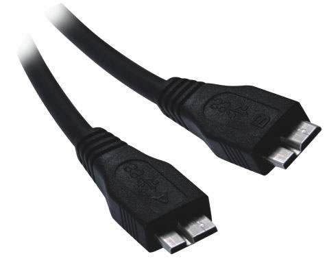1.8M USB3.0 Micro A/M to Micro B/M black