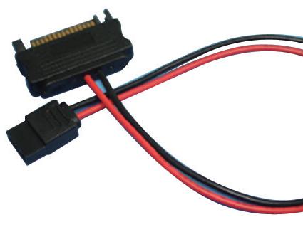 SATA 15Pin 180 to SATA 6Pin