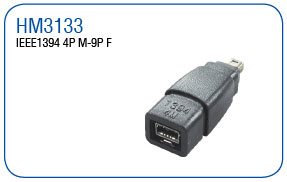 IEEE1394 4P M-9P F