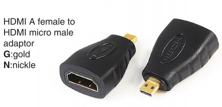 TR-10-P-001 HDMI A male to HDMI A male adaptor