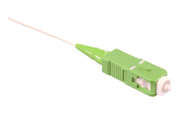 Single Mode SCapc connector on 900 micron buffered fiber