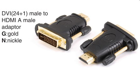 TR-10-028A DVI(24+1)male to HDMI A male adaptor