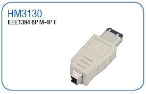 IEEE1394 6P M-4P F
