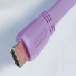 HDMI Flat Cable Purple