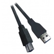 1.8M USB3.0 A/M to B/M black
