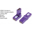 TR-13-008-7 HDMI A male to HDMI A female adaptor,rotating 360°