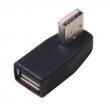 USB A Male TO A Female 90° Angle ADAPTOR