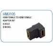 HDMI FEMALE TO HDMI FEMALE ADAPTOR 90°