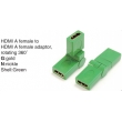 TR-13-008-4 HDMI A male to HDMI A female adaptor,rotating 360°