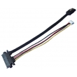 SATA 7+15Pin Female to SATA 7Pin+XH2.5 4Pin