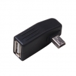 USB A Female TO Mini 5pin Male 90° Angle ADAPTOR