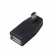 USB A Female TO Mini 5pin Male 90° Angle ADAPTOR