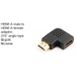 HDMI A male to HDMI A female adaptor,270°angle type