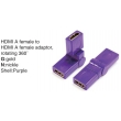 TR-13-008-6 HDMI A male to HDMI A female adaptor,rotating 360°