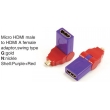TR-13-001-8 Micro HDMI male to HDMI A female adaptor,swing type