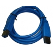 1.8M USB3.0 A/M to B/M blue